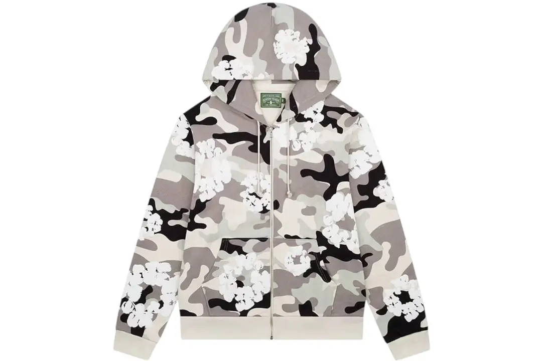 Denim Tears Wreath zip-up hoodie (Beden: XXL)
